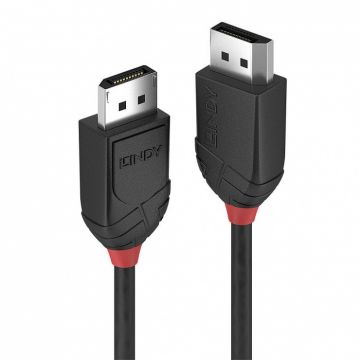 Cablu Displayport 4K@60Hz v1.2 Black Line T-T 2m, Lindy L36492