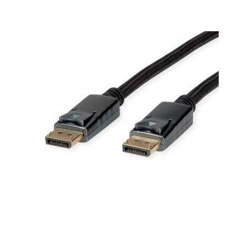 Cablu Displayport 8K60Hz/4K120Hz T-T 1m, Roline 11.04.5866