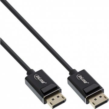 Cablu Displayport 8K60Hz/4K144Hz HDR10 T-T 3m Negru, InLine 15403P