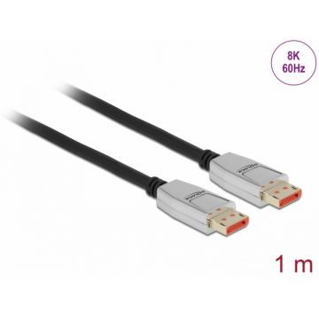Cablu Displayport 8K60Hz/4K240Hz HDR 1m, Delock 87040