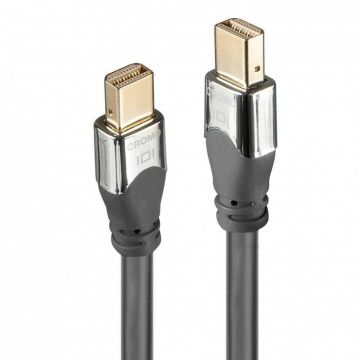 Cablu Mini Displayport CROMO v1.2 4K@60Hz T-T 0.5m, Lindy L36305*