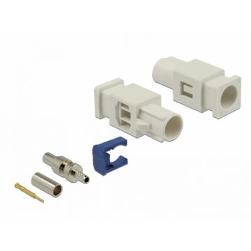 Conector FAKRA B tata pentru sertizare, Delock 89756