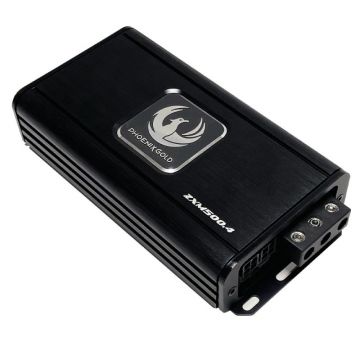 Amplificatoare Phoenix Gold ZXM500.4 micro, 4 canale 4x80W RMS / 2x250W RMS la 4Ohm, clasa D