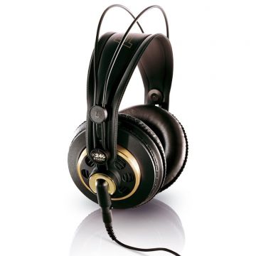 AKG Casti Audio AKG K 240 Studio, Negru-Auriu