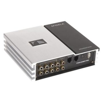 Amplificator cu DSP Nakamichi FDSK230A-PRO 4x35 watts rms în 4 ohmi, 8 canale, fibră optică, usb player, BT player
