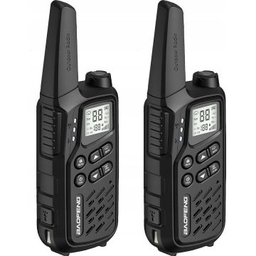 BAOFENG Statie walkie-talkie Baofeng BF-T25E, Negru BAOFENG Statie walkie-talkie Baofeng BF-T25E, Negru