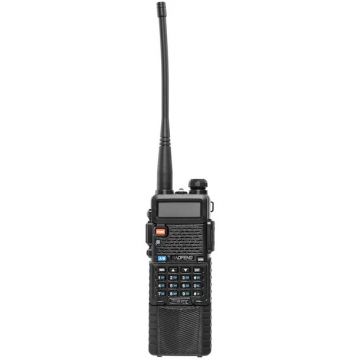 BAOFENG Walkie-Talkie Baofeng UV-5R HTQ 3800 USB-C, 5W, Negru