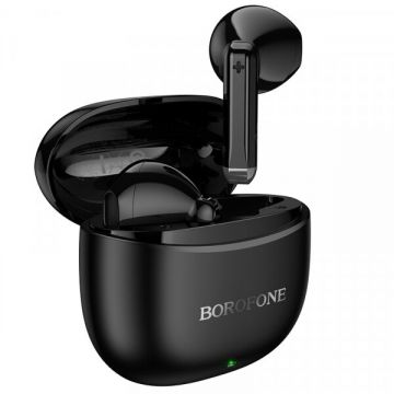 Borofone Handsfree Bluetooth Borofone BW88 Deep Rhyme, TWS, Negru