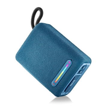 boxa portabila bluetooth ngs roller furia 1 15w aux tws usb ipx6 albastru