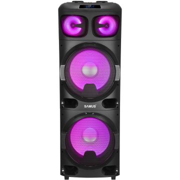 Boxa Portabila Phoenix 15 Bluetooth FM Radio Iluminare Negru Boxa Portabila Phoenix 15 Bluetooth FM Radio Iluminare Negru