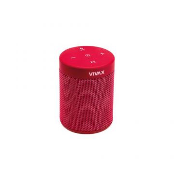 Boxa portabila VIVAX BS-50, Bluetooth, Raza de actiune 10 m, Protectie apa IPX5 (Rosu)