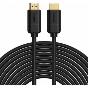 Cablu video Baseus HDMI Male - HDMI Male, v1.4, 12 m, Negru Cablu video Baseus HDMI Male - HDMI Male, v1.4, 12 m, Negru