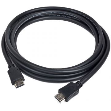 Cablu video Gembird HDMI Male - HDMI Male, v1.4, 10m, negru Cablu video Gembird HDMI Male - HDMI Male, v1.4, 10m, negru