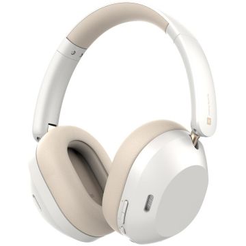 Casti Audio Wireless Techlife Studio H1 Bluetooth ANC Alb Casti Audio Wireless Techlife Studio H1 Bluetooth ANC Alb