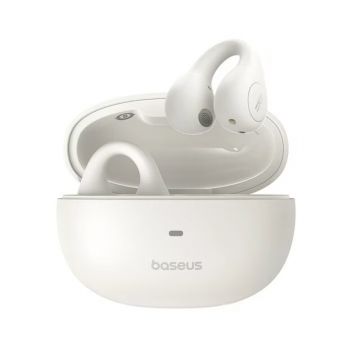 Casti Baseus Open-Ear, AirGo AS01 White Casti Baseus Open-Ear, AirGo AS01 White