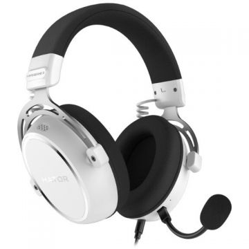 Casti cu Fir Hypergang 3 Alb Casti cu Fir Hypergang 3 Alb