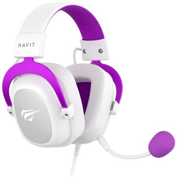 Casti H2002d Gaming Alb Casti H2002d Gaming Alb