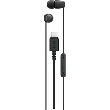 Casti Sony In-Ear, IER-EX15C USB-C Black Casti Sony In-Ear, IER-EX15C USB-C Black
