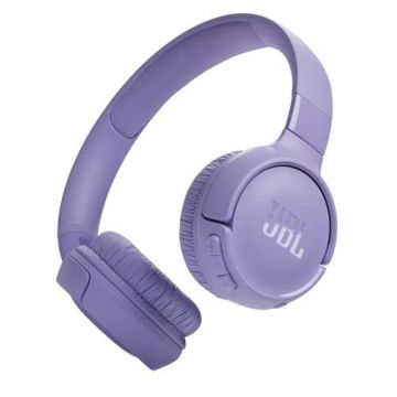 Casti Stereo Wireless JBL Tune 525BT, Bluetooth, Autonomie 57 ore, Hands-free, Multi-Point, Asistent Vocal (Mov)