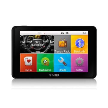GPS Auto Navitek GoTrack 5 inchi cu Bluetooth GPS Auto Navitek GoTrack 5 inchi cu Bluetooth