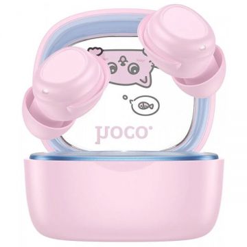 HOCO Handsfree Bluetooth HOCO EW111, TWS, Roz HOCO Handsfree Bluetooth HOCO EW111, TWS, Roz