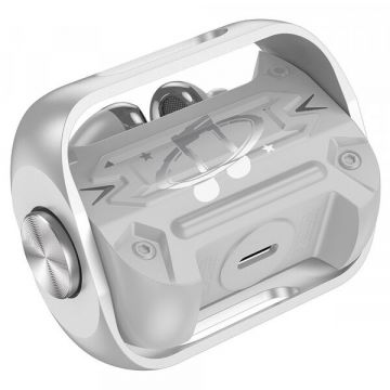 HOCO Handsfree Bluetooth HOCO EW55, TWS, Argintiu