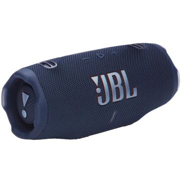 JBL Boxa portabila JBL Charge 6, 45 W, Bluetooth, Autonomie 28 ore, Waterproof, Albastru