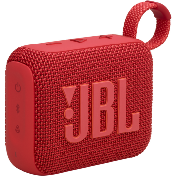 JBL Boxa portabila JBL Go 4, 4.2 W, Bluetooth, Autonomie 7 ore, IP67, Rosu