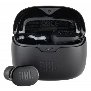 JBL Handsfree Bluetooth JBL Tune Buds, TWS, ANC, Multipoint, Negru JBLTBUDSBLK
