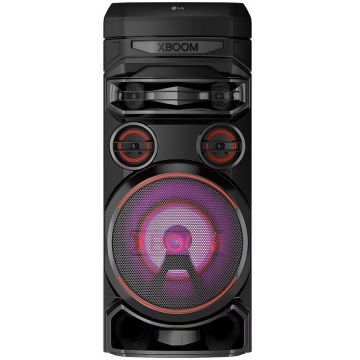 LG Sistem audio LG XBOOM RNC7, Bluetooth, Radio FM, Karaoke, Wireless Party Link, Double Bass-Boost, Negru