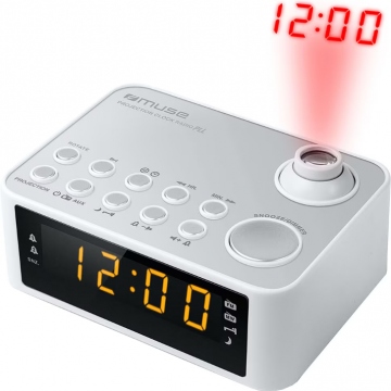 Radio M-178PW  Ceas  Proiectie Ora MW/FM 	Alarma Snooze Sleep   Alb Radio M-178PW  Ceas  Proiectie Ora MW/FM 	Alarma Snooze Sleep   Alb