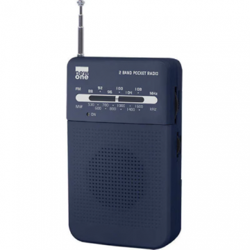 Radio Portabil R206 FM/MW Albastru Radio Portabil R206 FM/MW Albastru