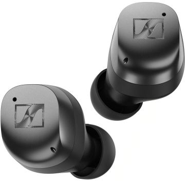 Sennheiser Casti In-Ear Sennheiser Momentum True Wireless 4, Bluetooth, Microfon, Negru