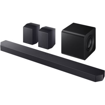 Sistem Home Cinema Samsung HW-Q930F, 9.1.4, Bluetooth, Wi-Fi, Subwoofer & Kit wireless, Wireless Dolby Atmos, Black Titan Sistem Home Cinema Samsung HW-Q930F, 9.1.4, Bluetooth, Wi-Fi, Subwoofer & Kit wireless, Wireless Dolby Atmos, Black Titan