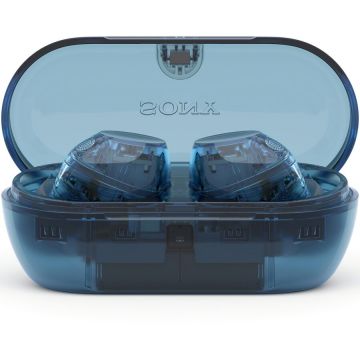 Sony Casti In-Ear Sony WF-C710NL, True Wireless, Noise Cancelling, Bluetooth, Microfon, Multipoint, Fast Pair, Quick Charge, IPX4, Autonomie baterie 40 ore, Albastru