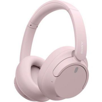 Sony Casti Over the Ear Sony WH-CH720NP, Noise Cancelling, Wireless, Bluetooth, Multipoint, Microfon, Quick Charge, Autonomie 35 ore, Roz