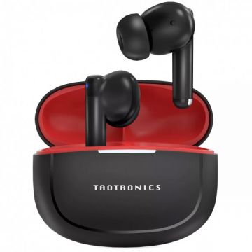 Taotronics Handsfree Bluetooth TaoTronics TT-BH1120, TWS, Negru