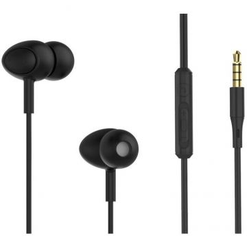 Tellur Casti in-ear cu fir Tellur Basic Gamma, microfon, Negru Tellur Casti in-ear cu fir Tellur Basic Gamma, microfon, Negru