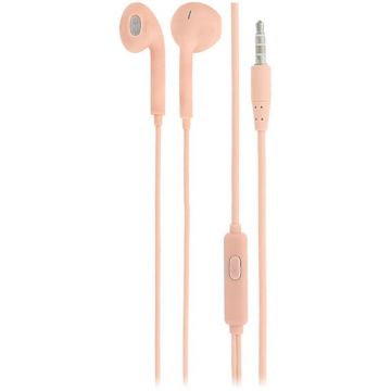 Tellur Casti in-ear cu fir, Tellur Fly, microfon, mufa Jack 3.5 mm, Roz