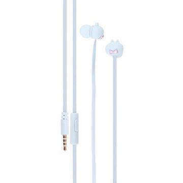 Tellur Casti In-Ear cu fir, Tellur Pixy, Microfon, mufa Jack 3.5 mm, Albastru