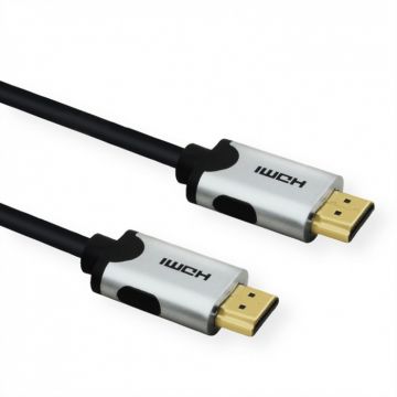 Cablu HDMI 10K@30Hz/4K@240Hz HDR T-T 1m Negru, Value 11.99.5940