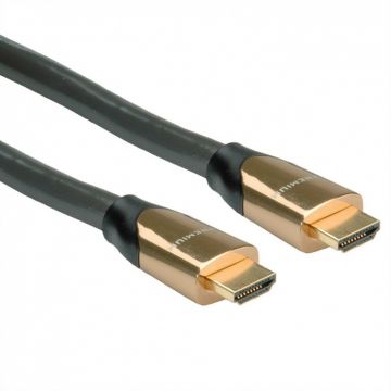 Cablu HDMI Ultra HD Premium 4K60Hz T-T 9m, Roline 11.04.5806