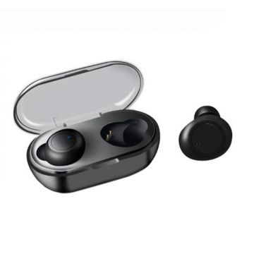 Casti Bluetooth Wireless Techstar® TWS Earbud cu Tehnologie BT 5.0 Negru