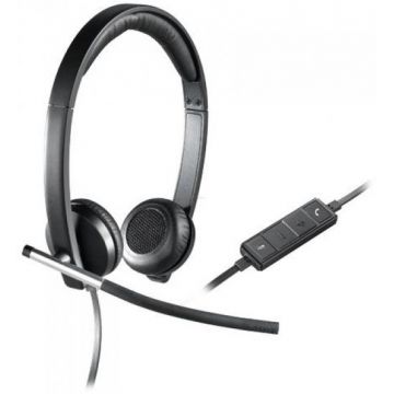 Casti USB Logitech H650e Stereo