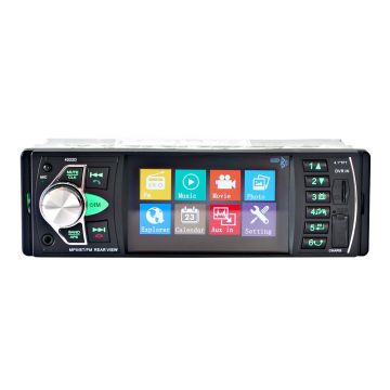 Radio Auto MP5 PLAYER Techstar® 4022D SMART 1DIN, cu Display 4.1 inch, Bluetooth, Telecomanda