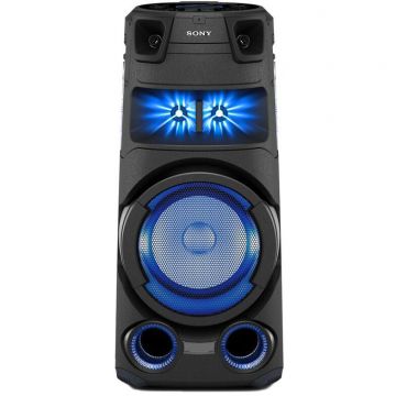 Sistem audio High Power SONY MHC-V73D, Hi-Fi, Jet Bass Booster, Party music, Party lights, Dj Effects, Bluetooth, NFC, LDAC, USB, DVD, HDMI, Negru