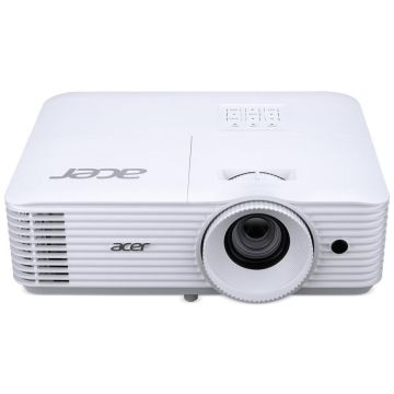 Acer Videoproiector Acer P1258i, DLP 3D Ready, 1024 x 768 pixeli, 4800 ANSI lumeni, HDMI, USB, Alb