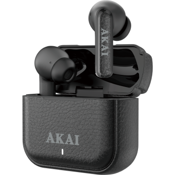 Akai Casti Audio Akai BTE-J700HAENC, in ear,cu 4 microfoane, BT, Hybrid ANC&ENC, Negru