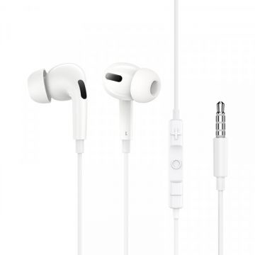 BASEUS Handsfree 3.5mm Baseus Encok H18, Alb