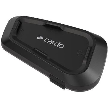 CARDO Sistem Comunicatie Bluetooth pentru motociclete, Cardo Spirit HD, 2 canale, raza 600 m, Negru